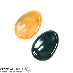 Thumb & Worry Stones: Mixed Thumbstone Lot