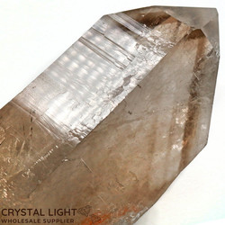 Rutilated Smokey Phantom Quartz Point