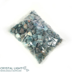 5kg Bags: Blue Apatite Rough /5kg Bag