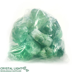Green Fluorite Rough Large /5kg Bag