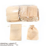 Hessian Style Pouch Large (50 Pieces)