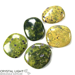 Flatstone Individuals and Lots: Stichtite in Serpentine Flatstone Lot