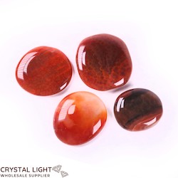 Flatstone Individuals and Lots: Fire Agate Flatstone Lot