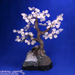 Clear Quartz Druse Tree (Single)