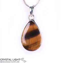 Tigers Eye Drop Pendant