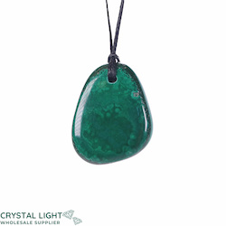 Necklaces: Malachite Tumble Necklace
