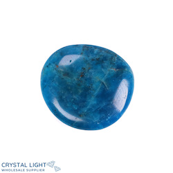 Flatstone Individuals and Lots: Blue Apatite Flatstone (Single)