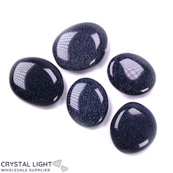 Flatstone Individuals and Lots: Blue Goldstone Flatstone Lot