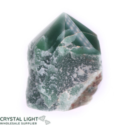 Green Aventurine Cut Base Point