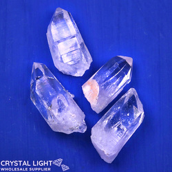 Natural Point Lots: Lemurian Quartz Natural Point Lot