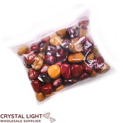 Bulk Polished, Tumbles & Flatstones: Mookaite Tumble /1kg Bag