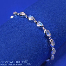 Moonstone Oval Bracelet