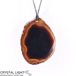 Necklaces: Agate Slice Necklace