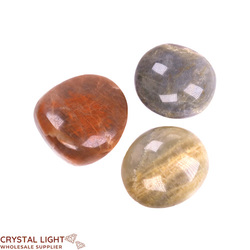 Mixed Moonstone Palmstone Lot