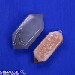 Polished Point Lots: Agate Druse DT Point Lot