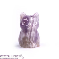 Animals: Chevron Amethyst Cat