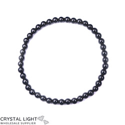 Black Obsidian Bracelet 4mm