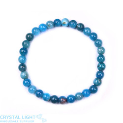Blue Apatite Bracelet 6mm