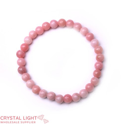 Pink Opal Bracelet 6mm