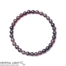Smokey Quartz Bracelet 6mm