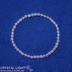 Rainbow Moonstone Bracelet 4mm