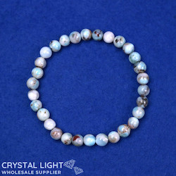 Larimar Bracelet 6mm