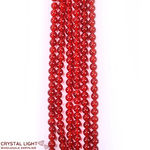 Red Agate Beads 4mm