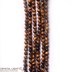 Tigers Eye Beads 4mm