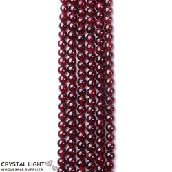 Garnet Beads 4mm