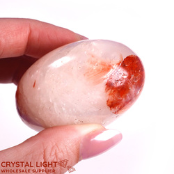 Hematoid Quartz Palmstone