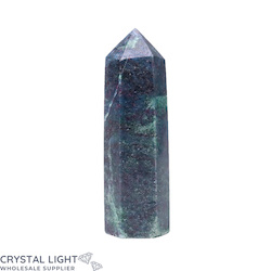 Ruby Kyanite with Fuchsite Point