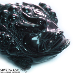 Animals: Rainbow Obsidian Money Frog