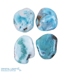 Larimar Mini Flatstone Lot
