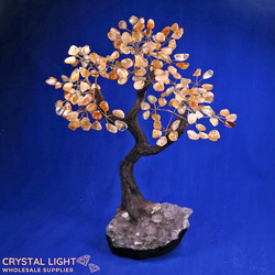Large/Extra Large Trees: Citrine Druse Tree (Single)