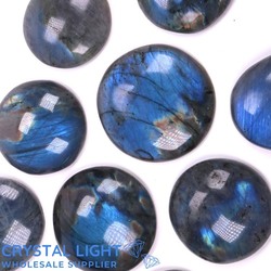Other Shapes: Labradorite Cabochon - Circle