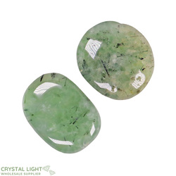 Flatstone Individuals and Lots: Prehnite Flatstone Lot