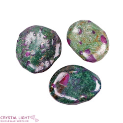 Ruby Fuchsite Flatstone Lot