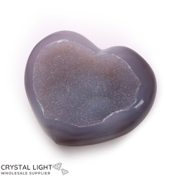 Hearts: Agate Druse Heart