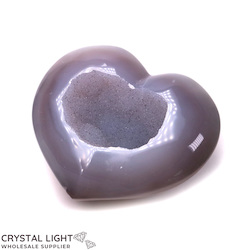 Hearts: Agate Druse Heart