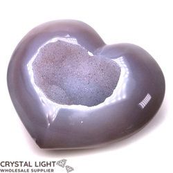 Hearts: Agate Druse Heart