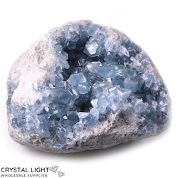 Single Druse Pieces: Celestite Druse