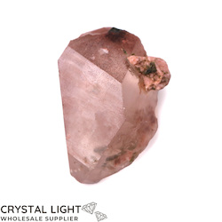 Lithium Quartz with Tourmaline DT Point