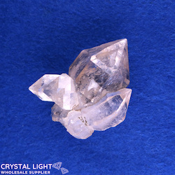 Enhydro Quartz Cluster Specimen
