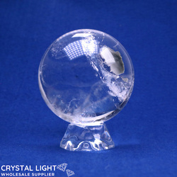 AAA Clear Quartz Sphere /58mm