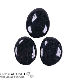 Black Tourmaline Flatstone Lot