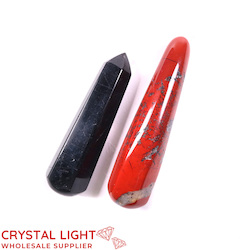 Mixed Faceted Wand Lot