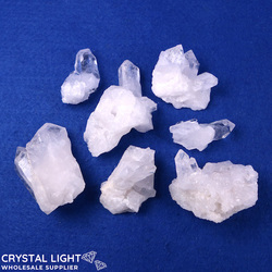 Quartz Cluster Lot (7 pce)
