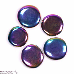 Titanium Aura Flatstone Lot