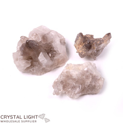 Smokey Quartz Cluster Lot