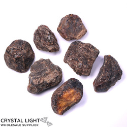 Crystal Specimen Lots: Black Amber Specimen Lot